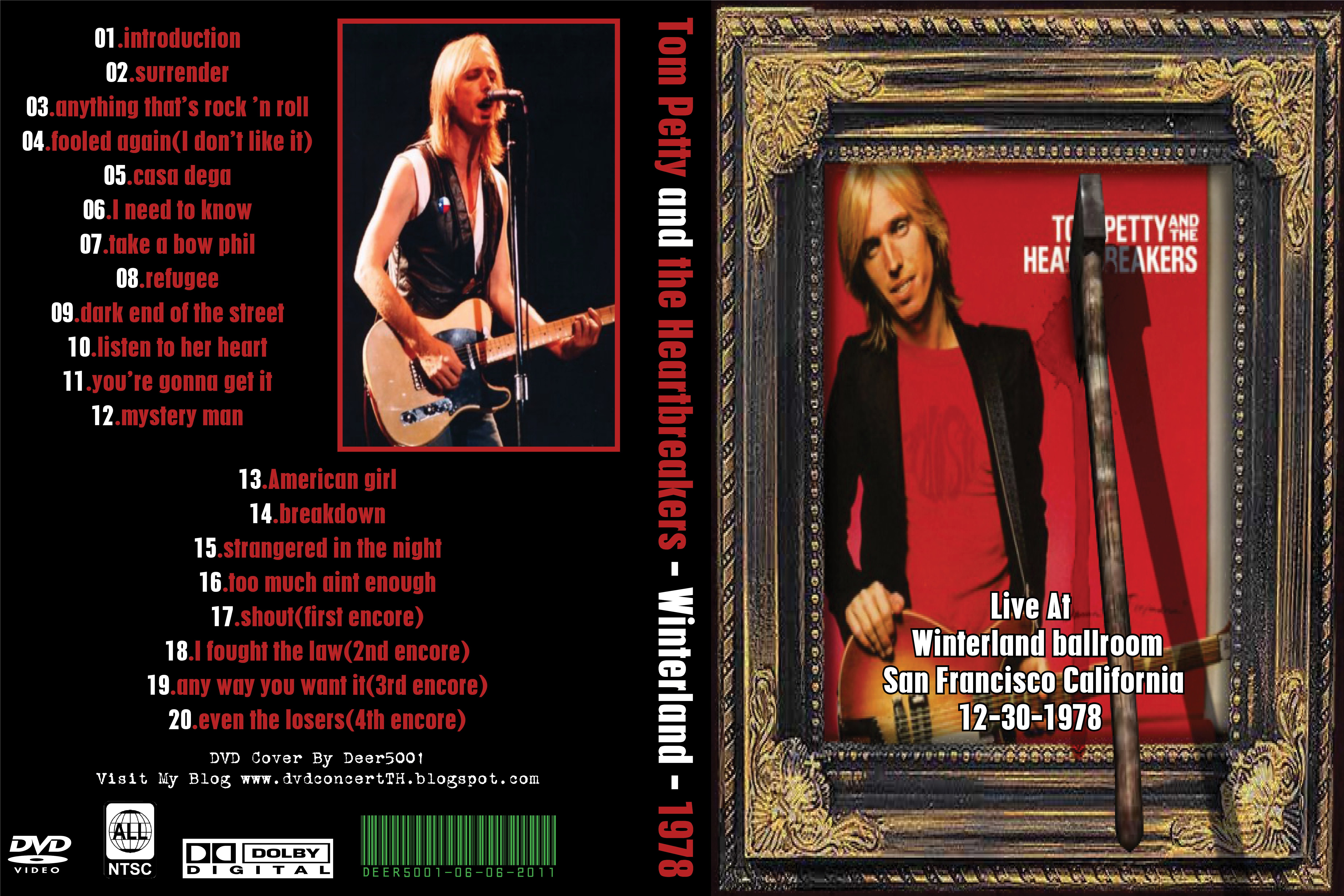 1978/12/30 San Francisco, CA PRO DVD source #2 – Live Petty